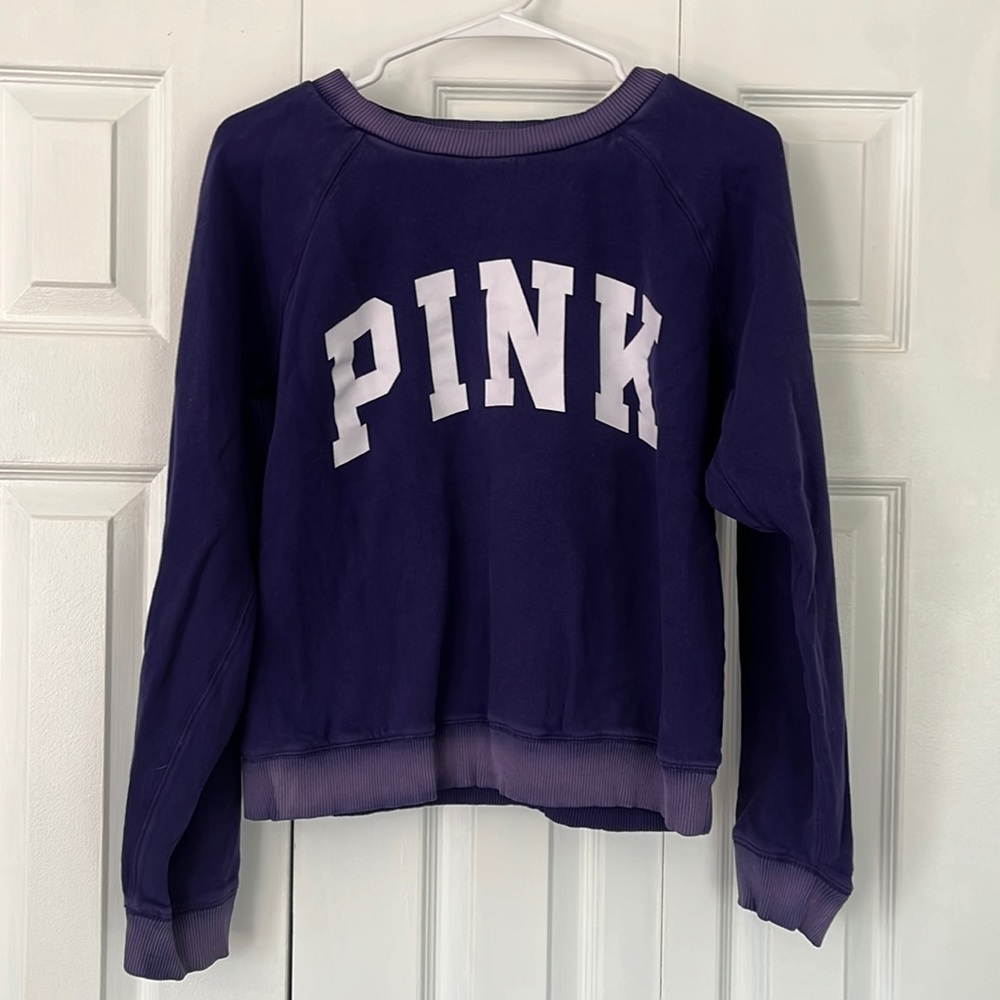 victoria’s secret pink crew neck